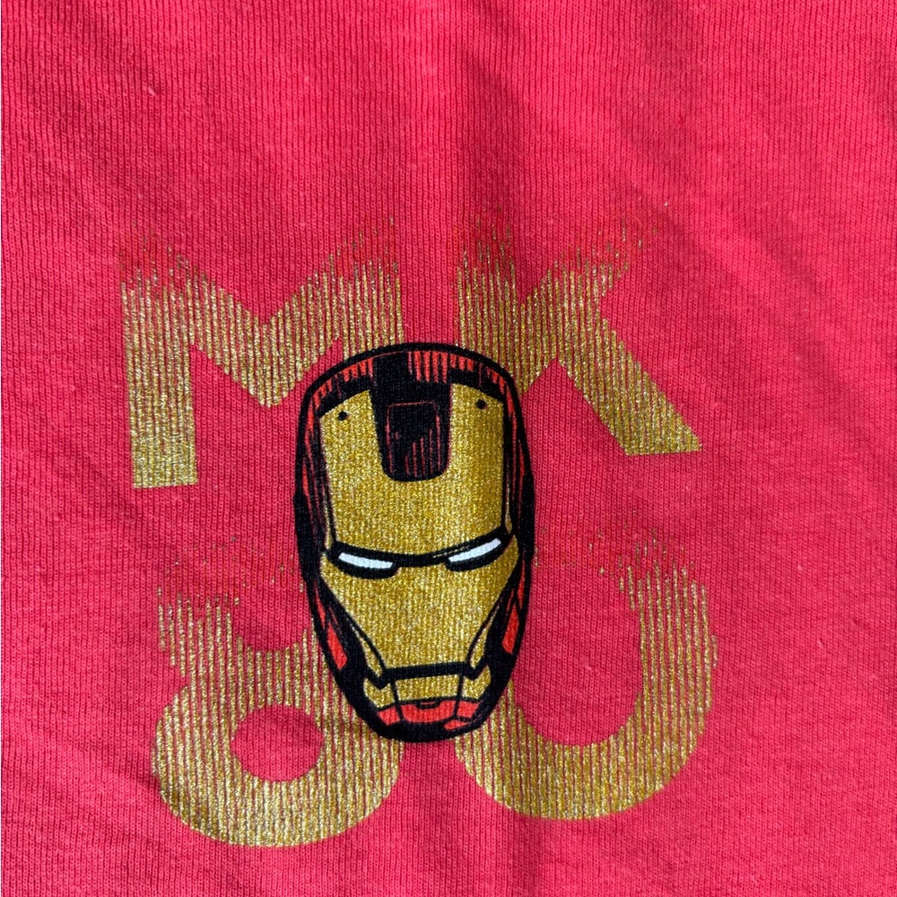 Disney parks marvel avengers iron man adult size large t shirt brand new nwt - Picture 2 of 5